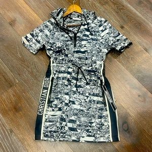 Christian Dior hooded dress 2022, worn and washed size M